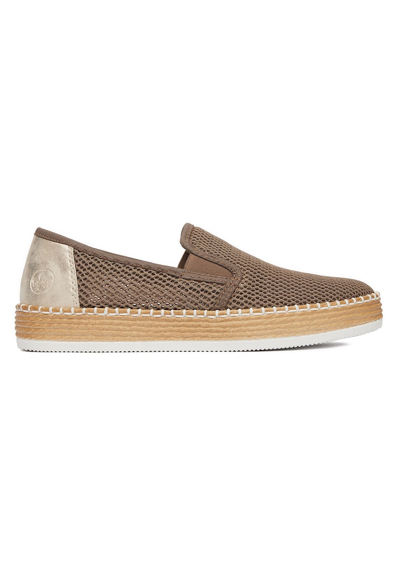 dama gri - textil - piele naturala - Gri