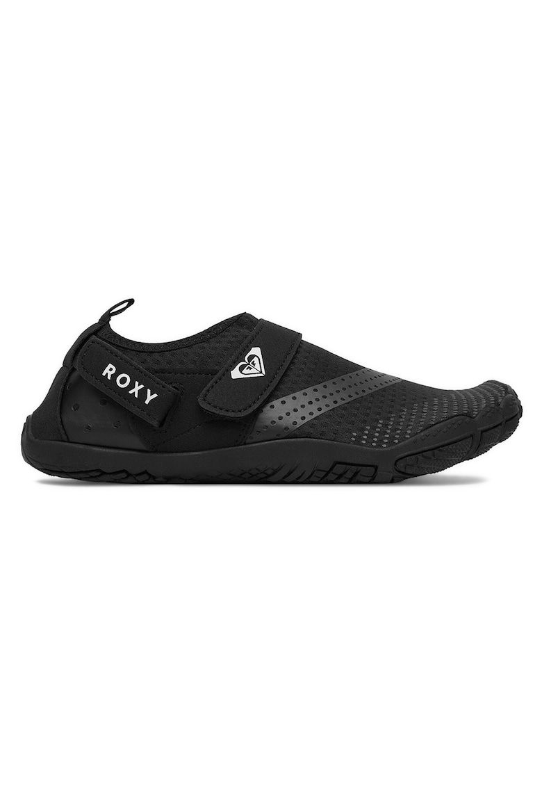 Pantofi sport dama negru - textil - sistem inchidere Velcro