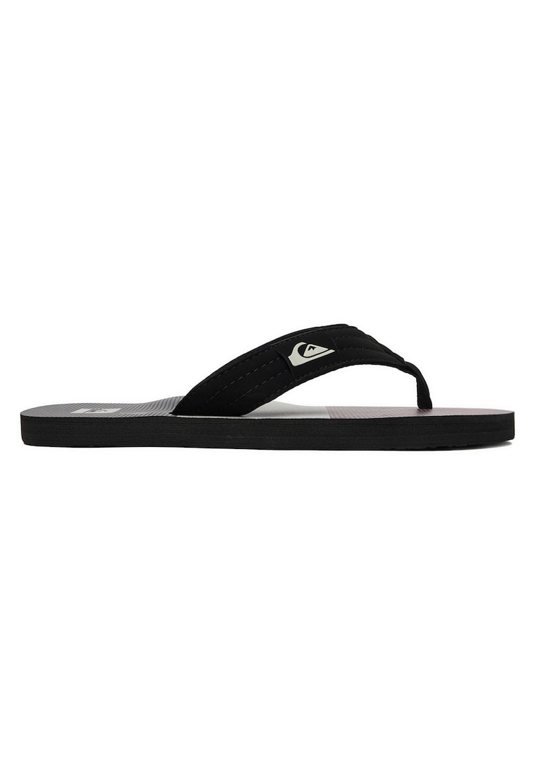 Slapi barbati piele ecologica - negru - material interior sintetic -