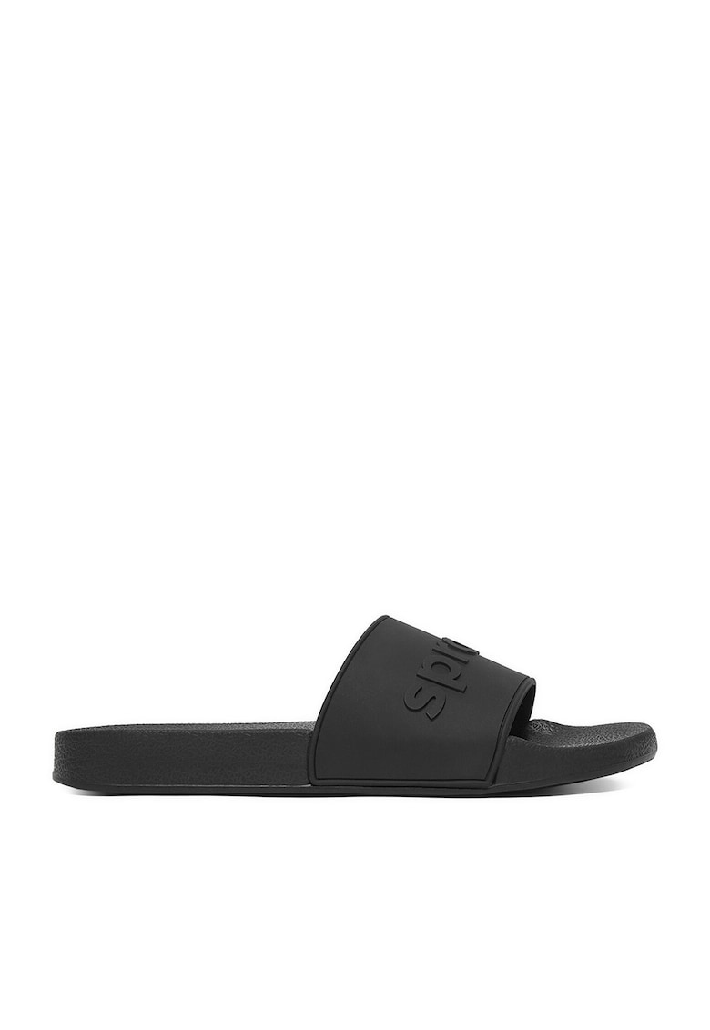 Papuci dama - textil - negru -
