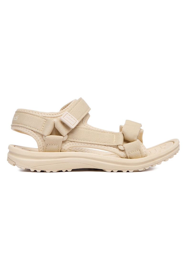 Sandale bej - textil - sistem inchidere Velcro - Bej