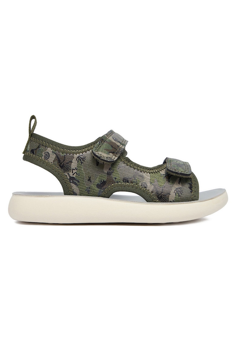 Sandale copii - kaki - material sintetic - sistem inchidere Velcro -