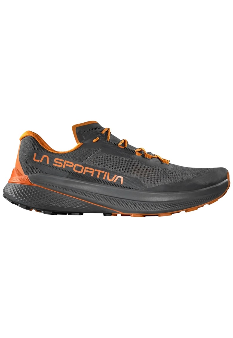 Pantofi alergare trail barbati Prodigio FW 2025 - Portocaliu/Gri carbune