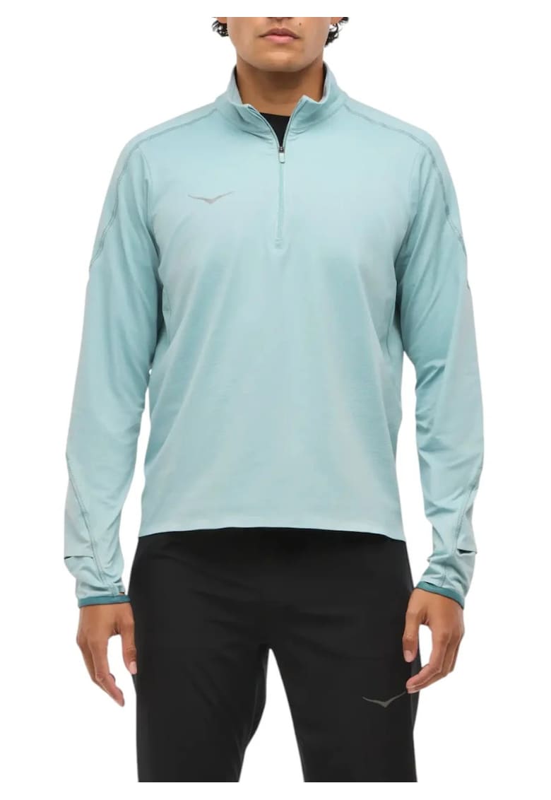 Bluza alergare barbati GlideTech SS 2025 - Albastru deschis