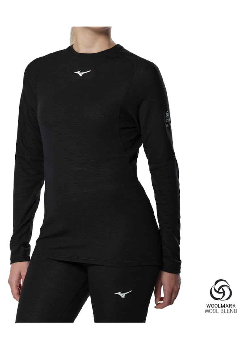 Bluza dama Premium Merino - Negru