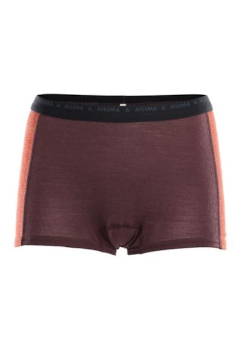 Boxeri merino dama WarmWool Hipster - Visiniu