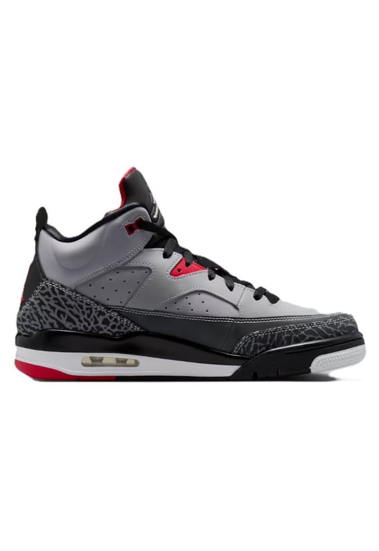 Pantofi sport barbati JORDAN SON OF MARS LOW - Piele ecologica - Gri