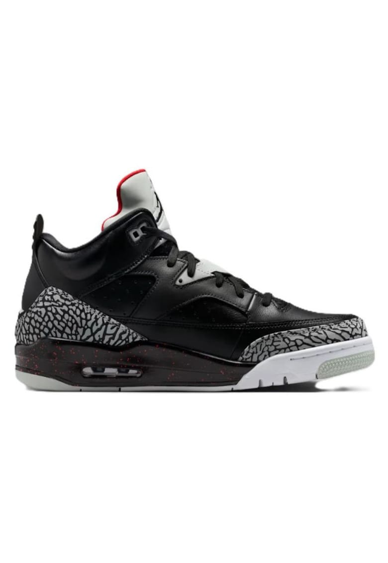 Pantofi sport barbati JORDAN SON OF MARS LOW - Piele ecologica - Negru
