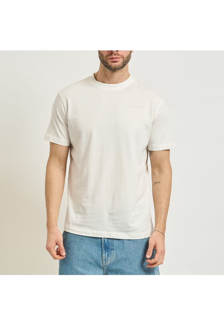 Tricou barbati T-SHIRT SORIM - Bumbac - Alb - Alb
