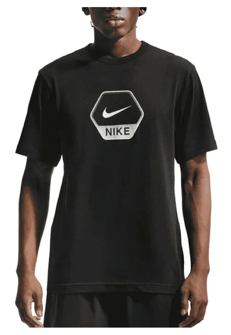 Tricou barbati M NSW CS SS GFX TEE - Bumbac - Negru - Negru