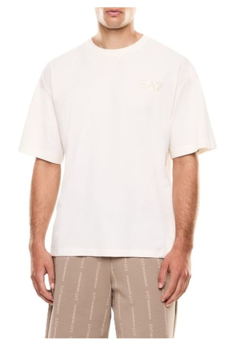 Tricou barbati TRAIN GRAPHIC SERIES M TEE SS EQUIPMENT - Bumbac - Alb -