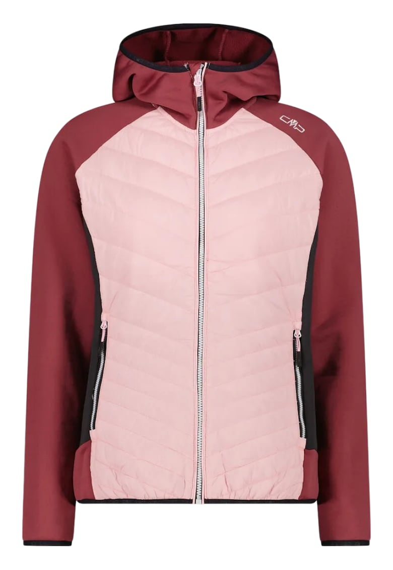 Jacheta dama Jacket Hybrid Fix Hood 35E2946 - Visiniu