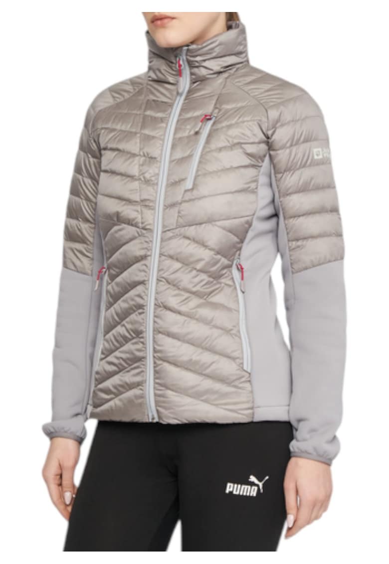 Jacheta puf dama Nebelhorn Down Hybrid - Crem