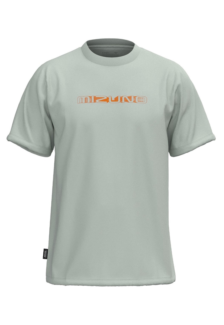 Tricou tehnic barbati Athletics - Gri/Portocaliu