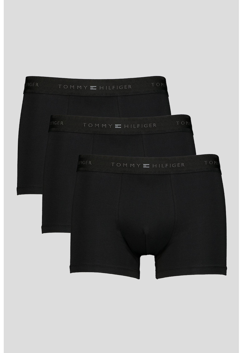 Set de boxeri cu logo - 3 perechi - Negru