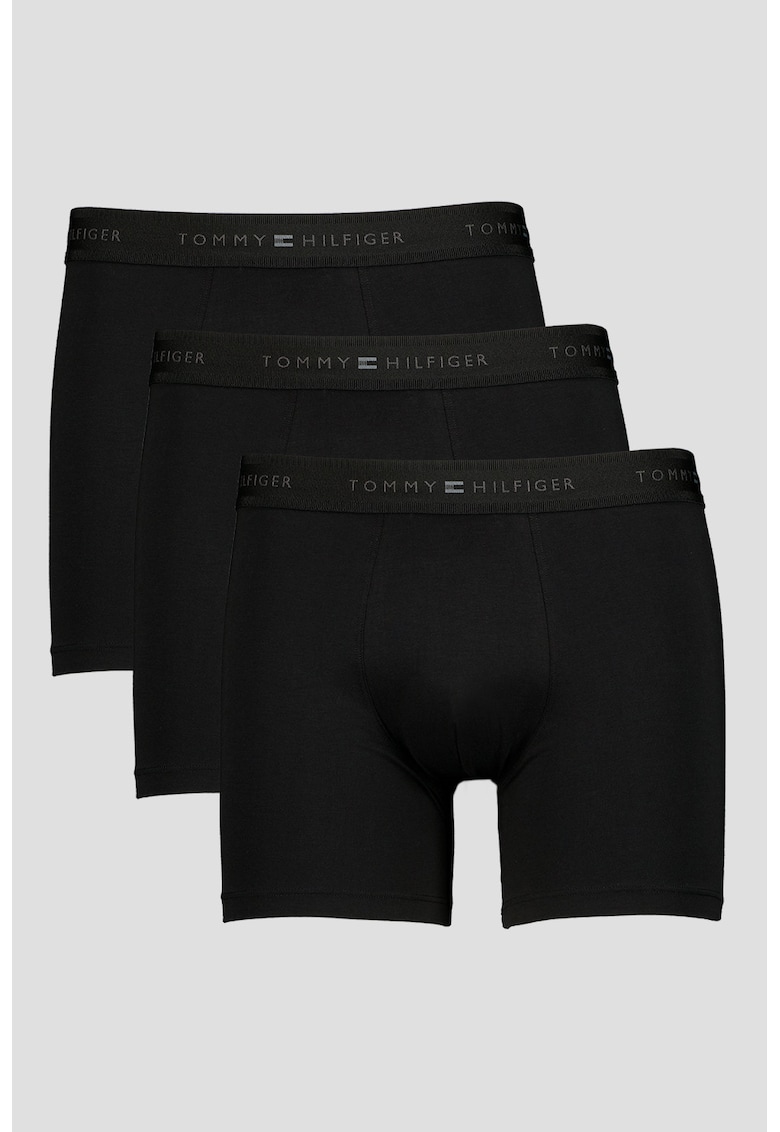 Set de boxeri cu logo - 3 perechi - Negru