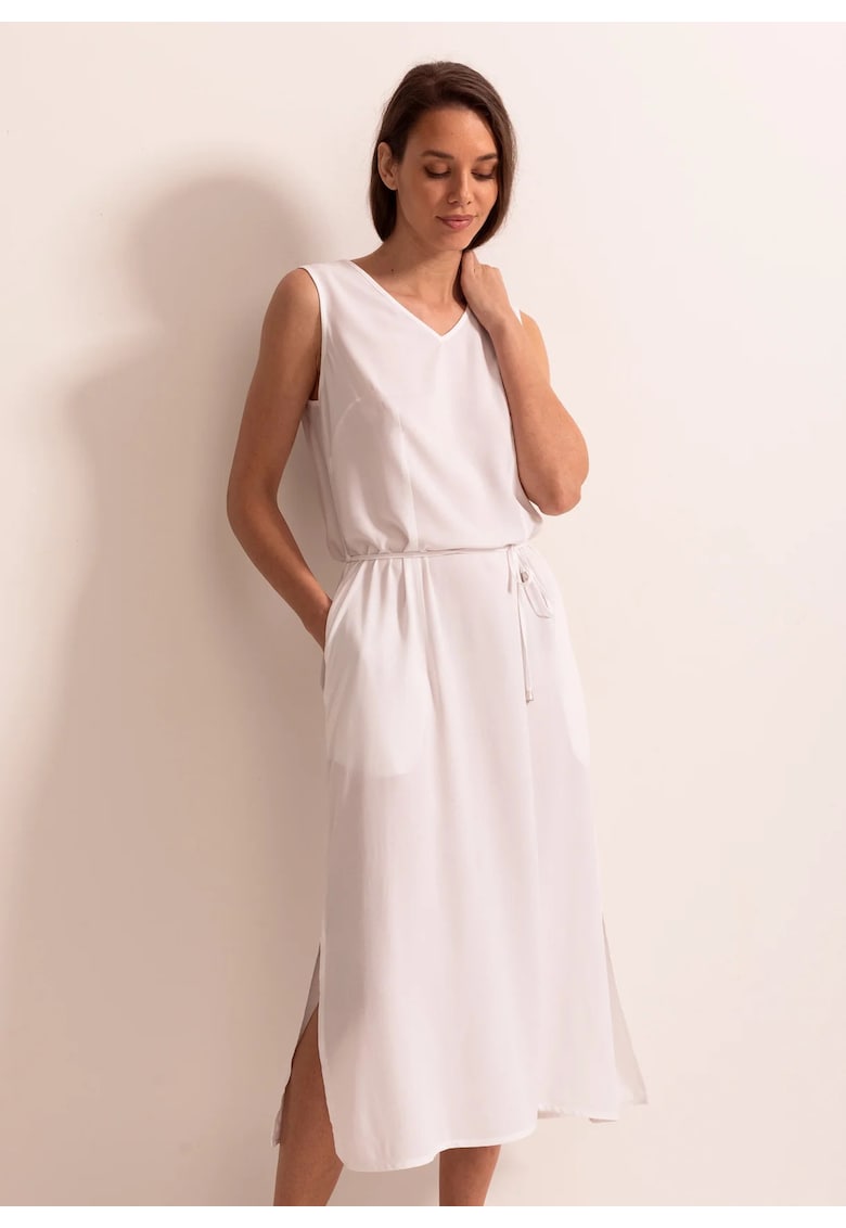 Rochie Dama Erika Alba - Albastru