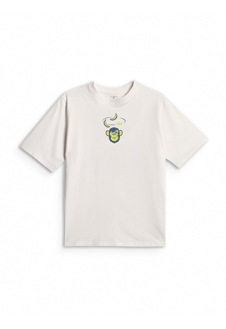 Tricou sport baieti - croiala lejera - imprimeu - multicolor - bumbac