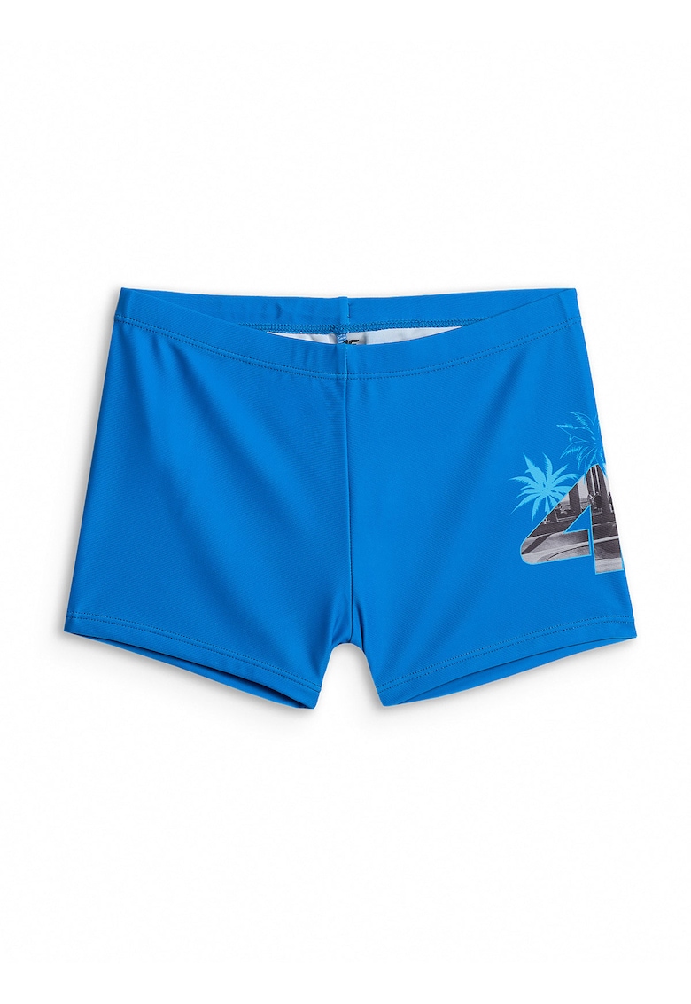 Pantaloni scurti de baie copii albastru - uscare rapida - ajustare talie