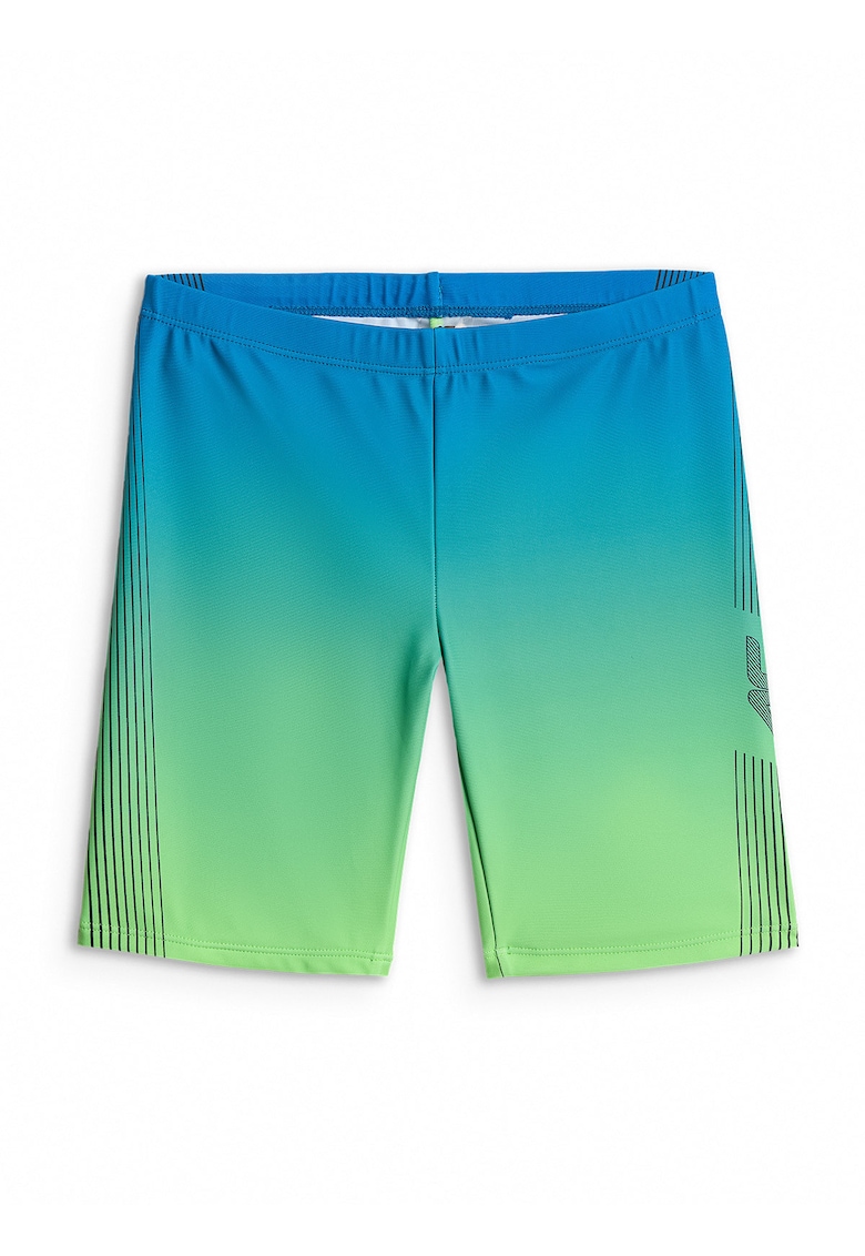 Pantaloni scurti de baie copii uscare rapida - protectie UPF 30 - Verde/Albastru