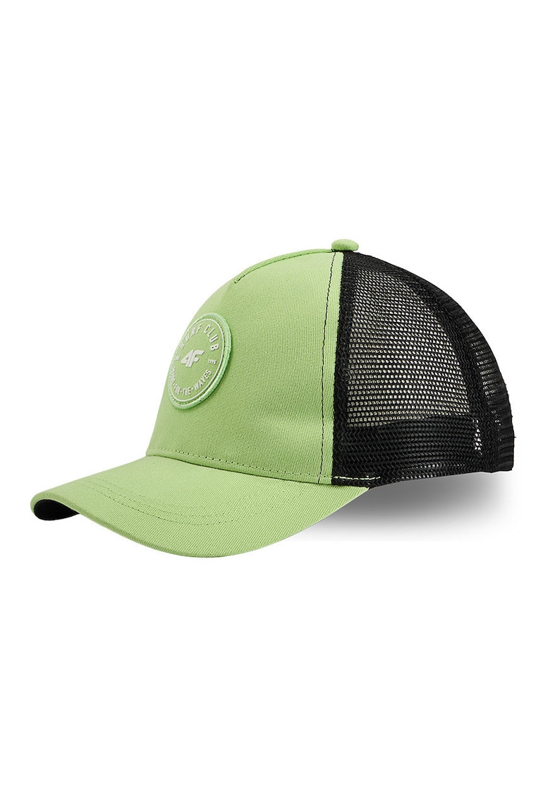 Sapca trucker copii verde 55cm ajustabila