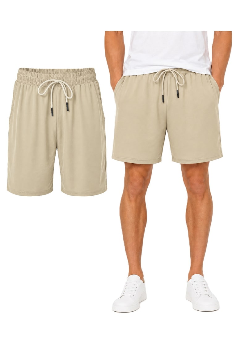 Pantaloni scurti cu buzunare laterale