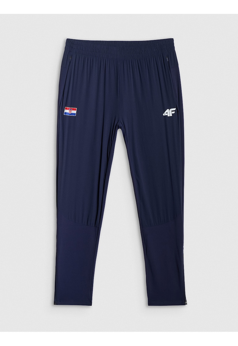 Pantaloni sport barbati functionali - bleumarin - uscare rapida - elasticitate 4Way Stretch - croiala regulara