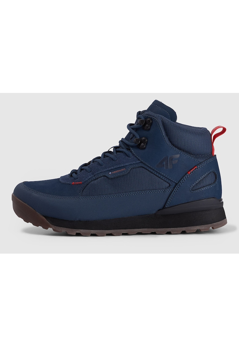 Ghete de tranzitie HEX - piele naturala - bleumarin - izolatie Primaloft - talpa EVA -