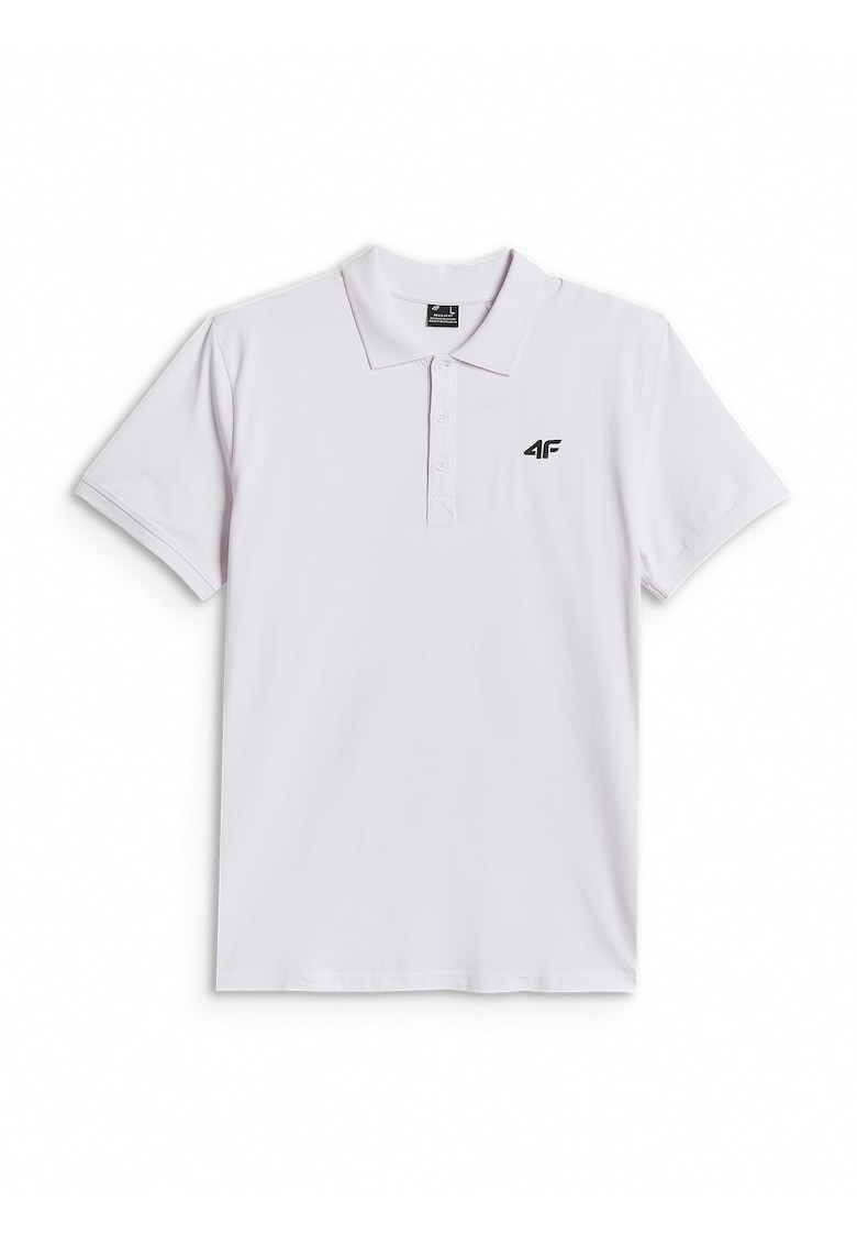 Tricou polo barbati - regular - alb - bumbac