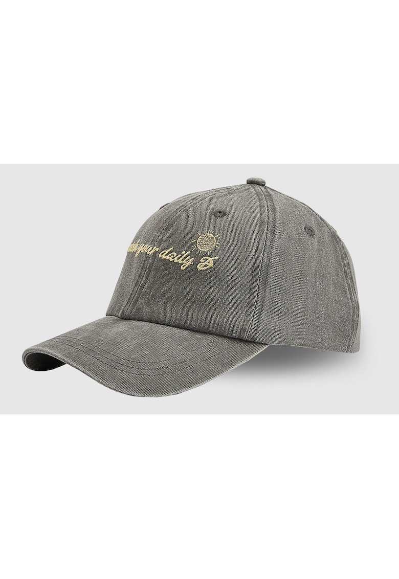 Sapca dama strapback bumbac gri 56cm XS/S