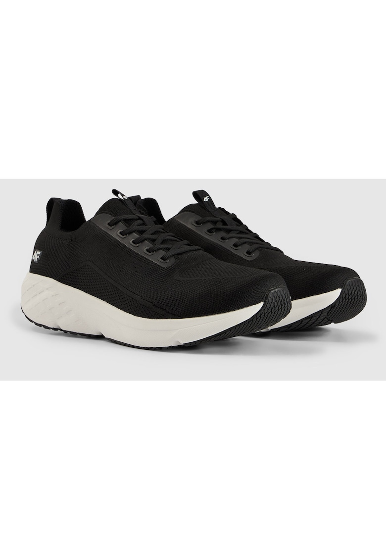 Pantofi sport barbati - Velocore - negru - poliester/poliuretan