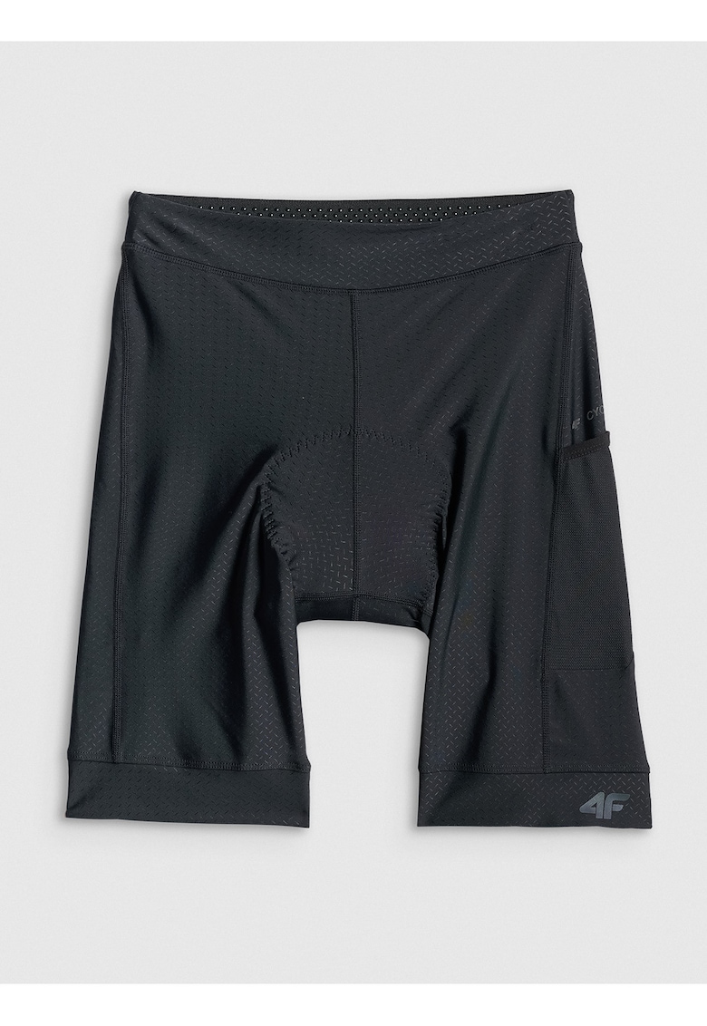 Pantaloni scurti de ciclism cu insertie din spuma-gel pentru femei - negru