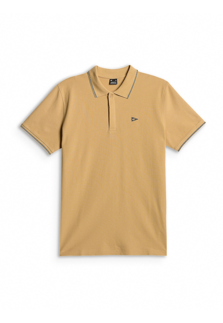 Tricou sport barbati - regular - bej - bumbac