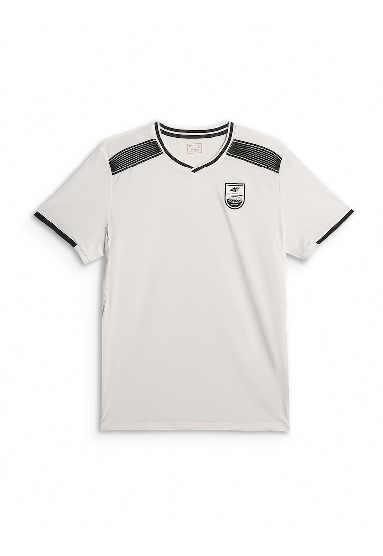Tricou sport barbati - regular - uscare rapida - poliester - alb