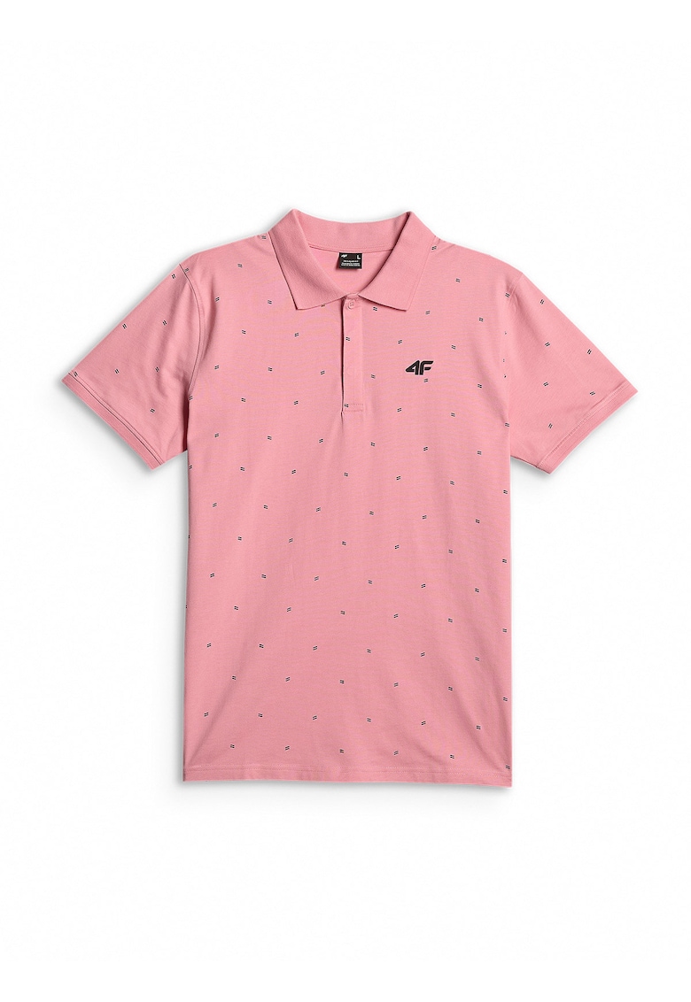 Tricou barbati - polo - regular - roz - Roz