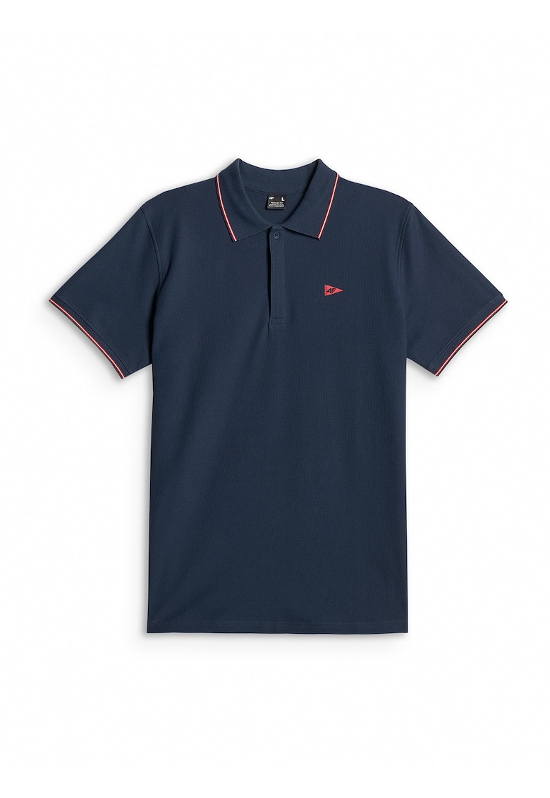 Tricou polo barbati - regular - bleumarin - din bumbac