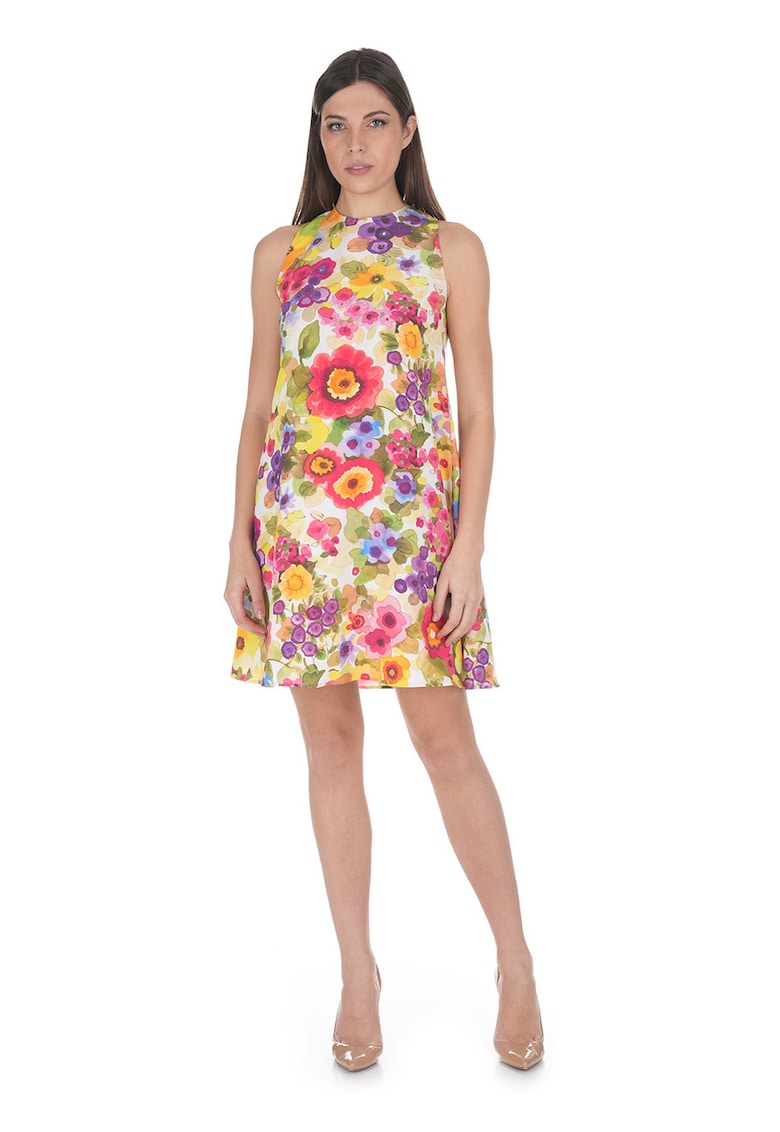Rochie mini cu imprimeu floral