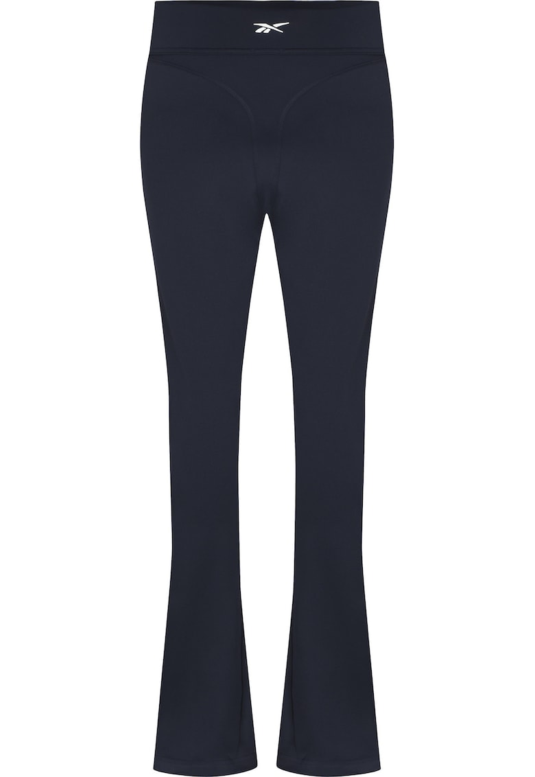 Pantaloni evazati cu talie medie -