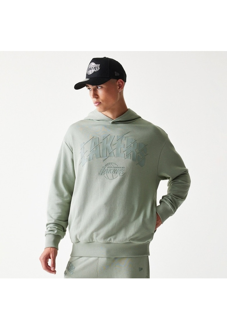 Hanorac barbati NBA CORE PLUS OS HOODIE - Bumbac - Verde - Verde