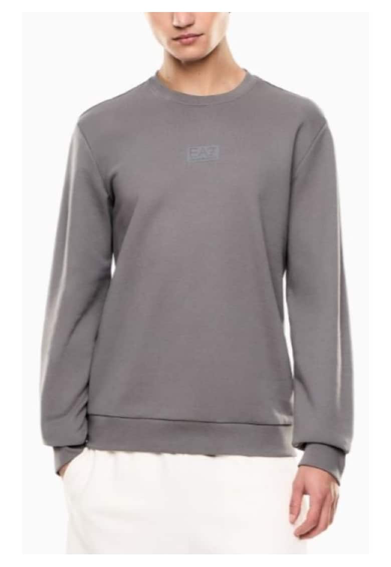 Hanorac barbati TRAIN LOGO SERIES M OVERSIZE LOGO T-TOP CN COFT - Bumbac - Gri - Gri