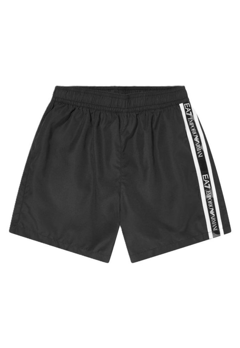 Sort de baie copii WATER SPORTS BW BOY TAPE BOXER - Poliester - Negru - Negru
