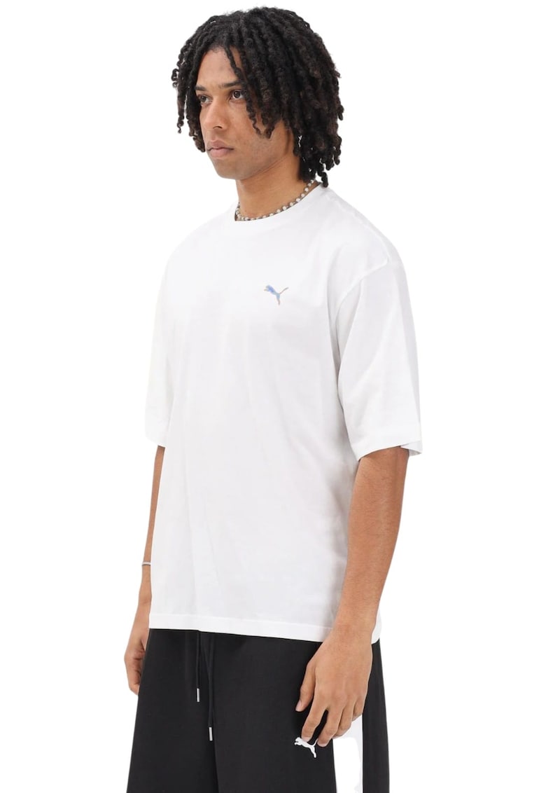 Tricou Graphic Back 62196 - Alb