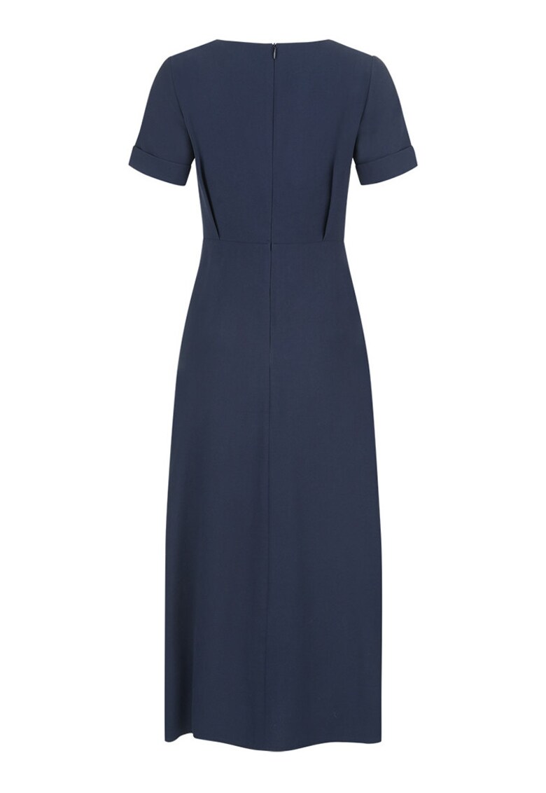 Rochie maxi cu decolteu rotund