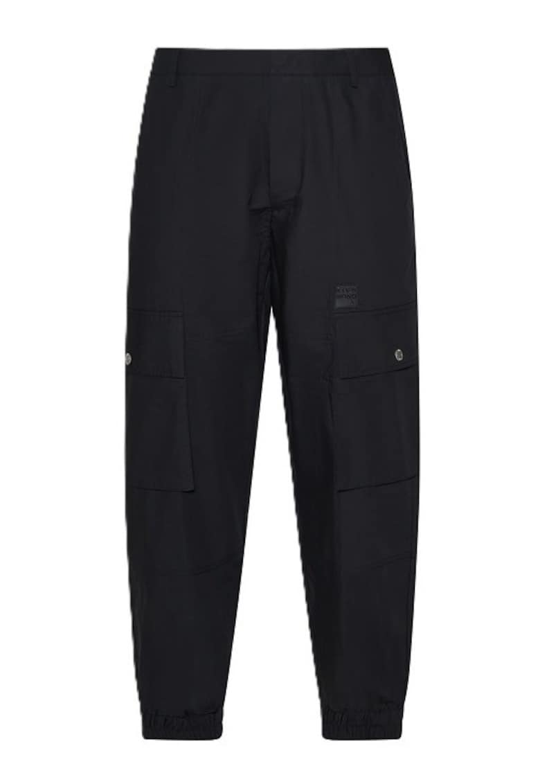 Pantaloni barbati PANTS CARGO AIMO - Bumbac - Negru - Negru