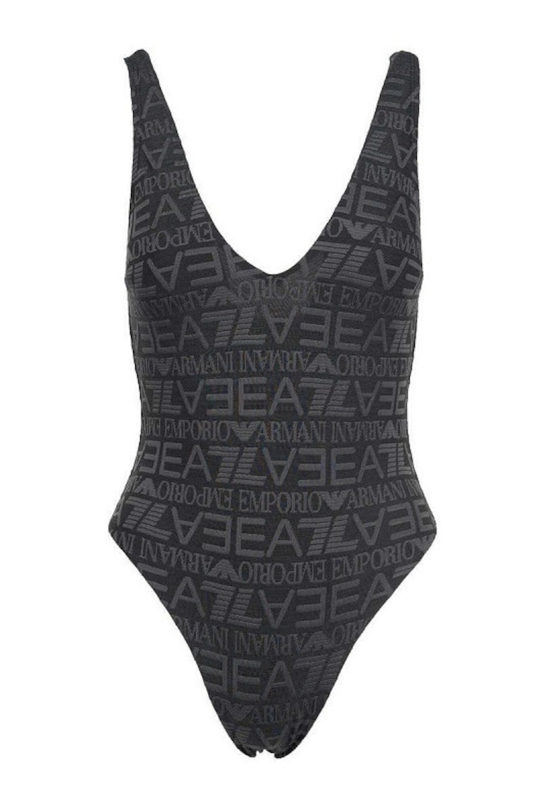 Costum de baie dama WATER SPORTS BW GRAPHIC W 1PIECE - Poliester - Negru - Negru