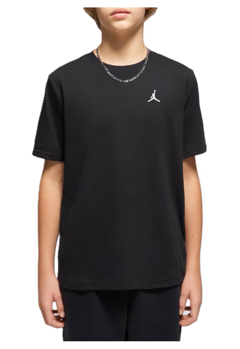 Tricou copii JDB JUMPMAN AIR EMB - Bumbac - Negru - Negru