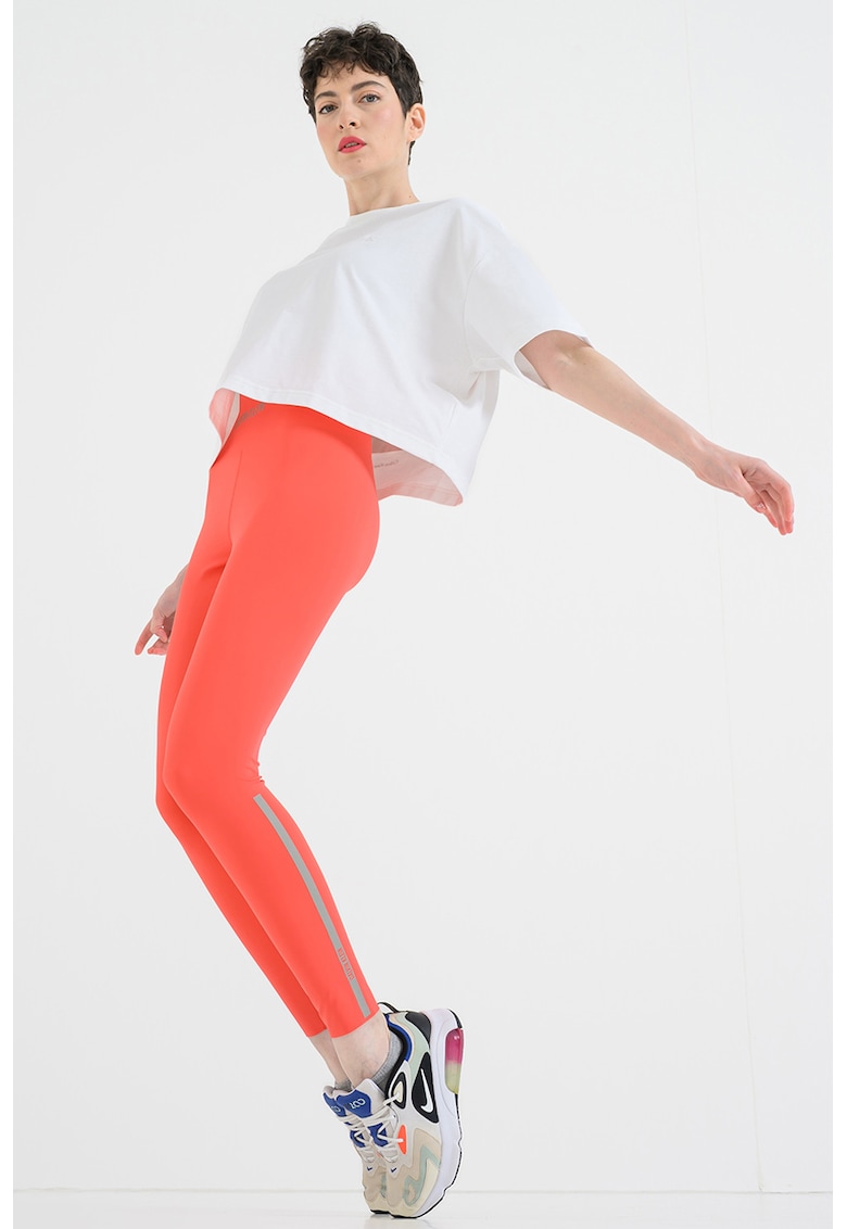 Colanti cu talie inalta pentru fitness - Coral