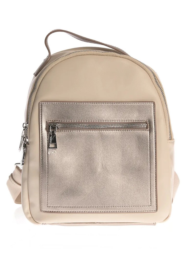 Rucsac compact minimalist cu buzunar frontal