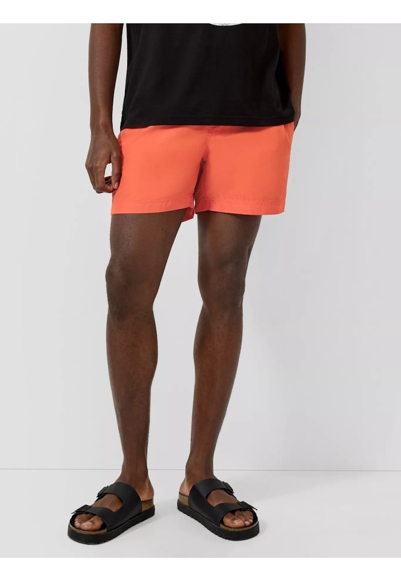 Q/S by s.Oliver Pantaloni scurti barbati pentru inot cu croiala Regular fit - Portocaliu