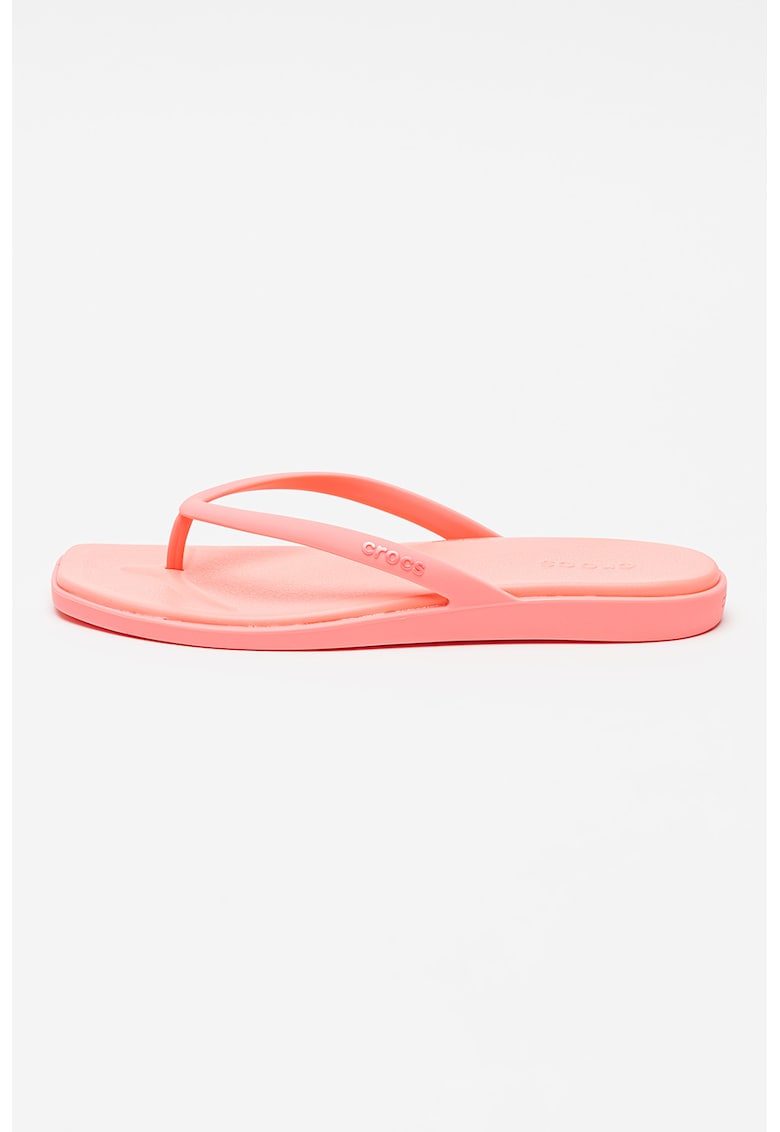 Papuci flip-flop cu varf patrat Miami - Roz
